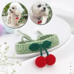 Babero para perro estilo caballero con lazo y collar falso