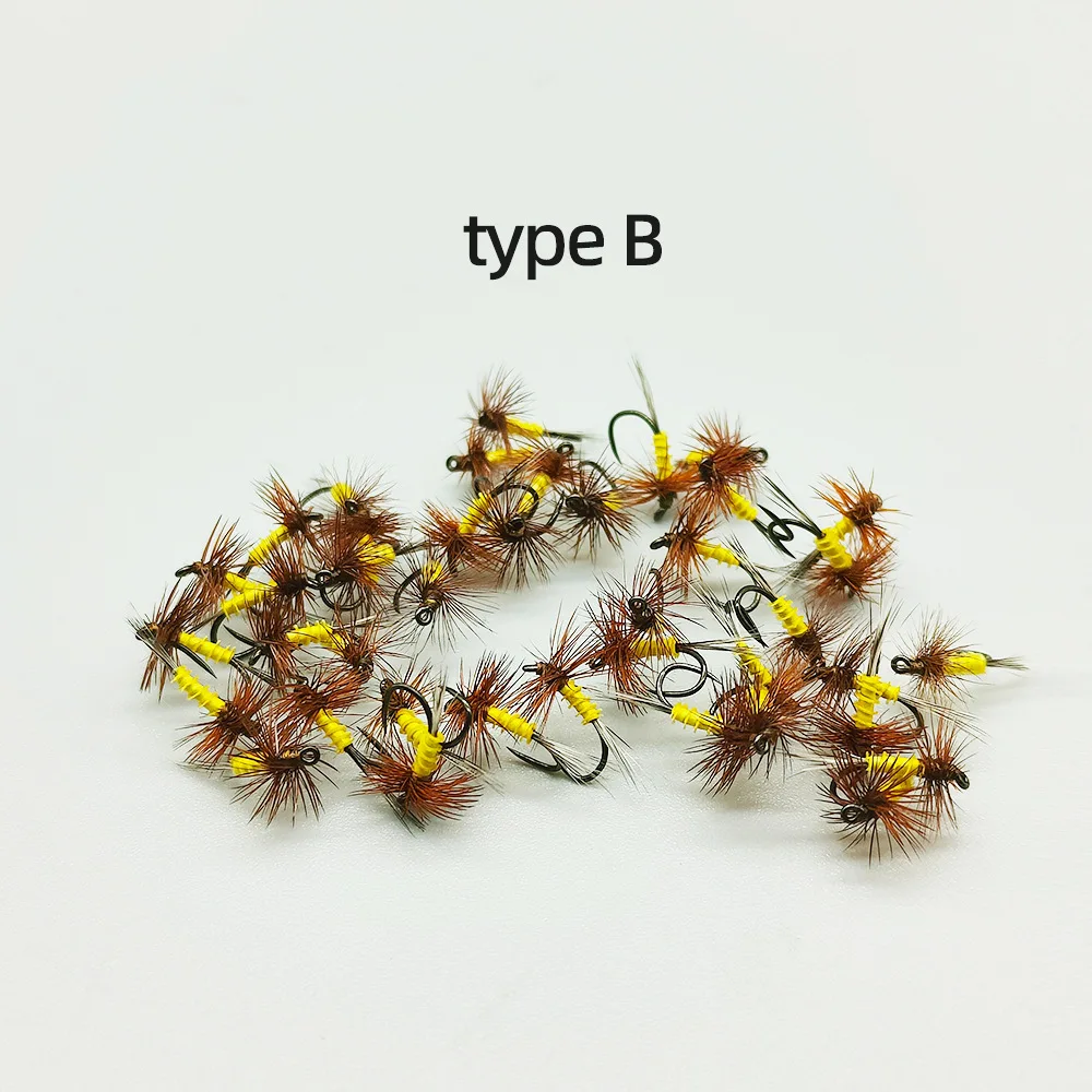 Anzuelo Midge LY023 de acero inoxidable – mosca seca Emerger - imagen 3