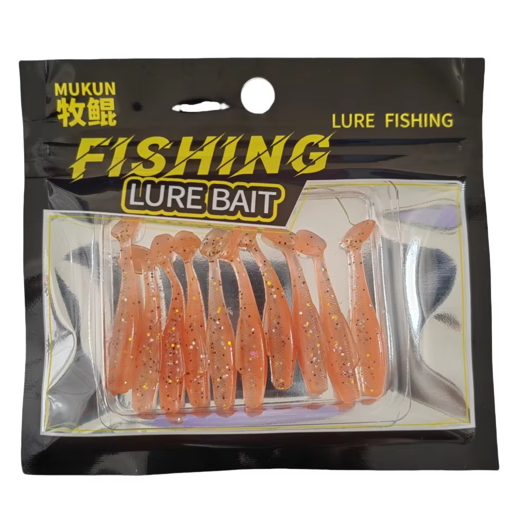MUKUN Mini swimbait de vinilo TPR – Cola de paleta para pesca - imagen 3