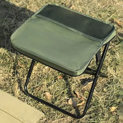 Taburete de pesca plegable portátil estilo bolso para camping