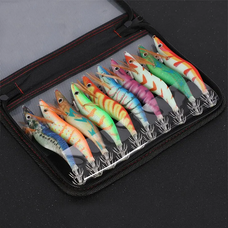 Señuelo luminoso de madera con ojos 3D – Wobbler para pesca - imagen 5