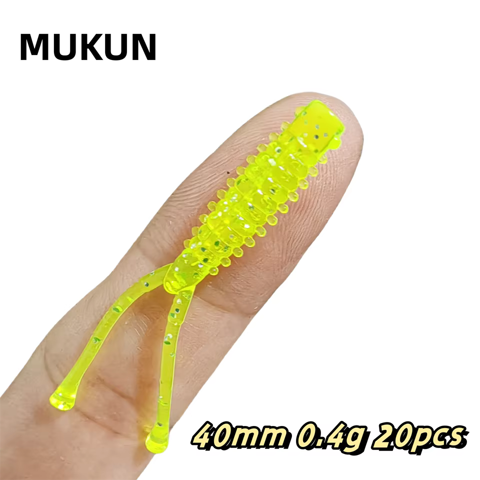 MUKUN Señuelo Wobbler Suave – Gusano para Pesca en Roca - imagen 3