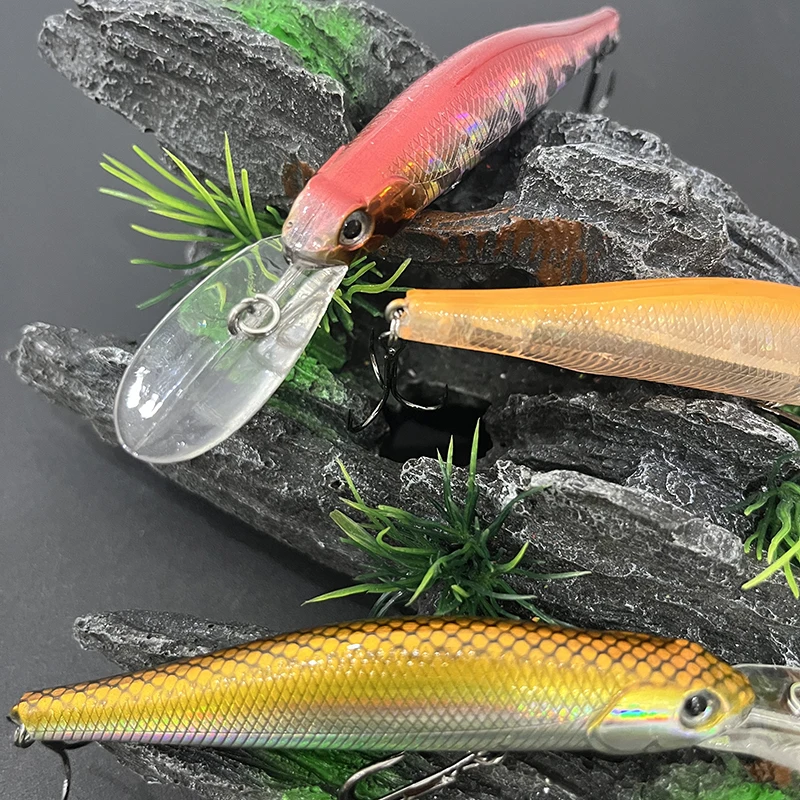 Wobbler Minnow hundible para trucha y lucioperca – Swimbait - imagen 4