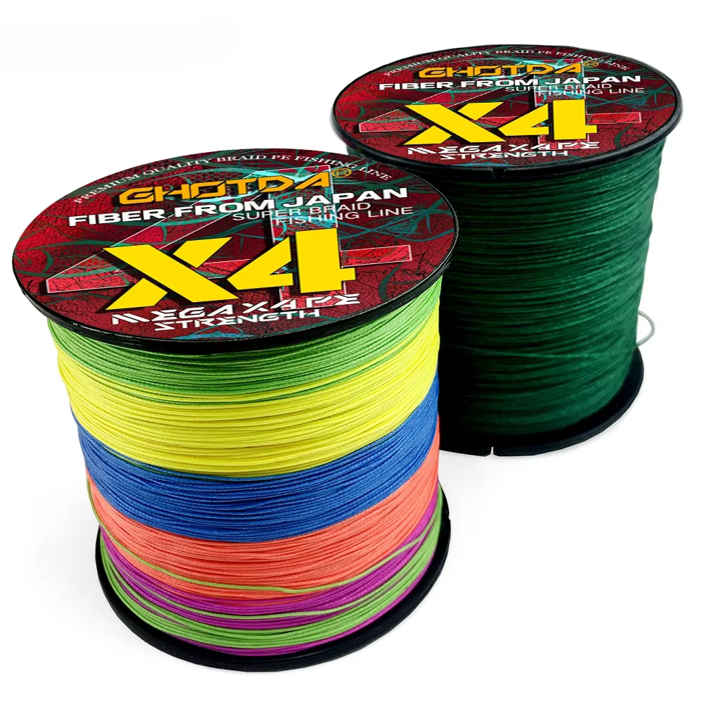 Sedal trenzado PE GHOTDA 500m – Resistente para pesca en mar - imagen 4