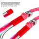 Anzuelos Jigging doble púas acero alto carbono Proberos – plumas rosa - imagen 4