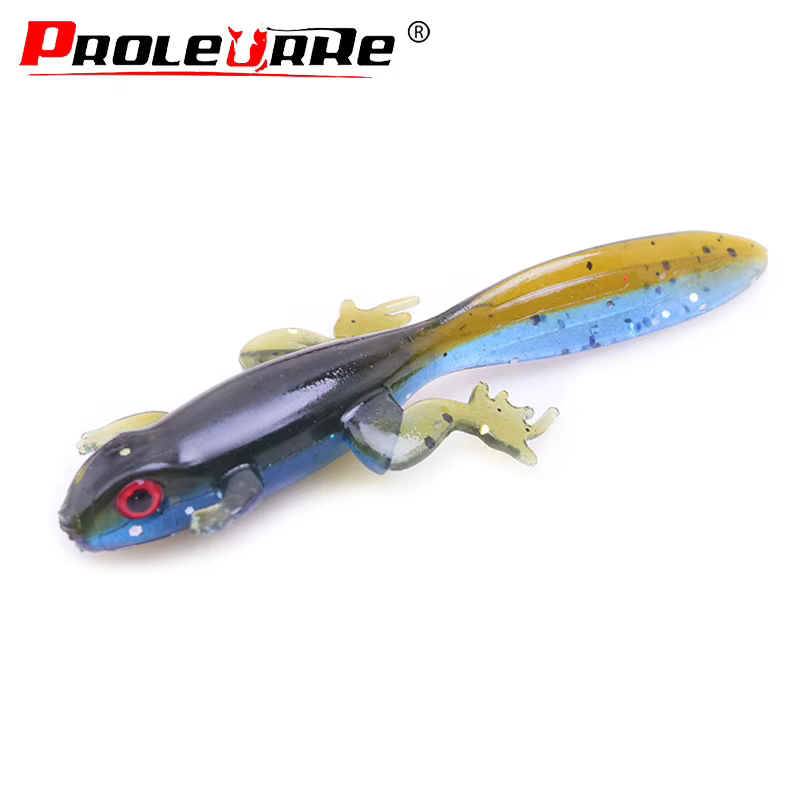 Señuelo swimbait vinilo flotante aroma salado lubina - imagen 3