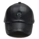 Gorras térmicas béisbol de cuero ajustables otoño-invierno – cálidas - imagen 3
