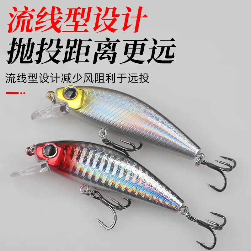 Jerkbait Minnow hundido – Cebo duro artificial para trucha y perca - imagen 5