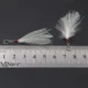 MNFT Señuelo de pluma colgante con anzuelo triple Bloodstreams - imagen 4
