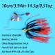 Chatterbait sin enganches para bass, lucio y lucioperca con cuchillas - imagen 5