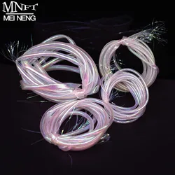 Hilo trenza nácar holográfico Mylar para moscas de pesca