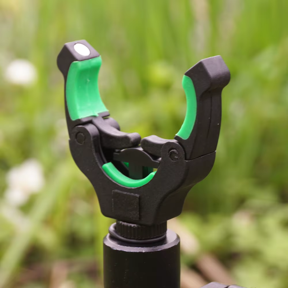 Rod pod carpa Hirisi con clips magnéticos y pinza antideslizante - imagen 3