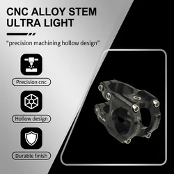 Tija de aluminio CNC ultraligera hueca diseño corto para MTB