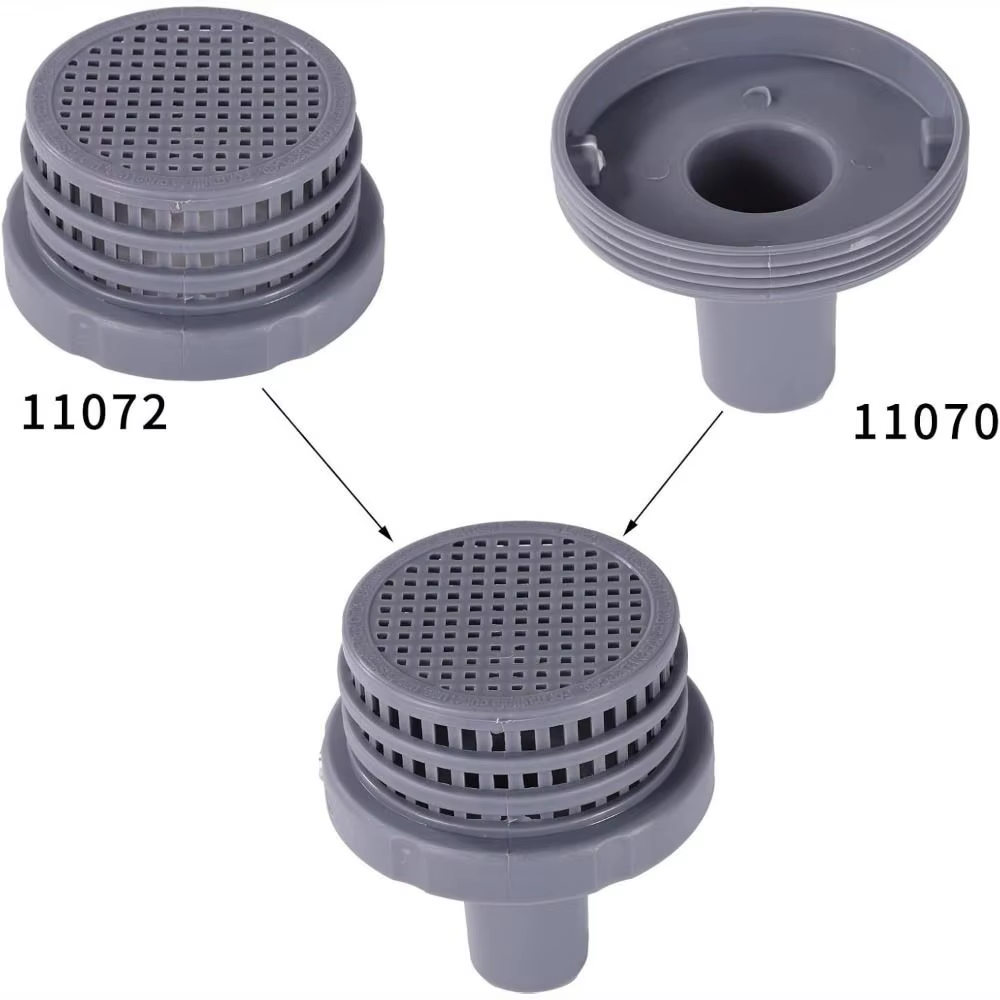 Conector para filtro de piscina resistente y fácil de instalar - imagen 2