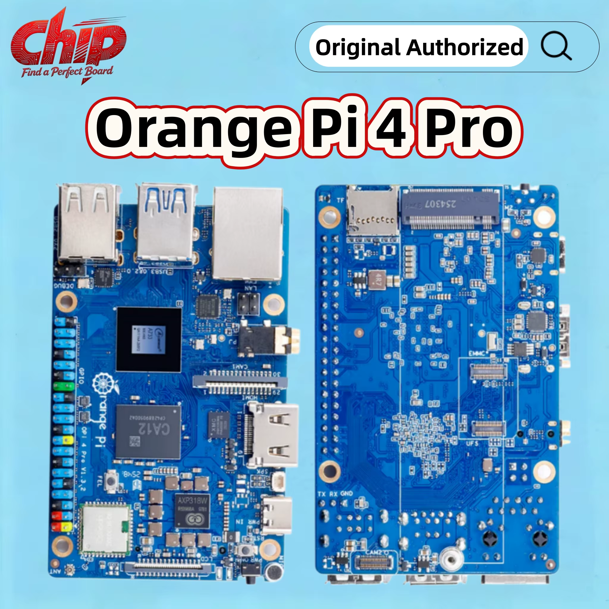 Placa de desarrollo Orange Pi Pro con NPU y Wi‑Fi 6 - imagen 3