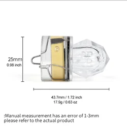 Luces LED submarinas estancas para pesca nocturna parpadeantes