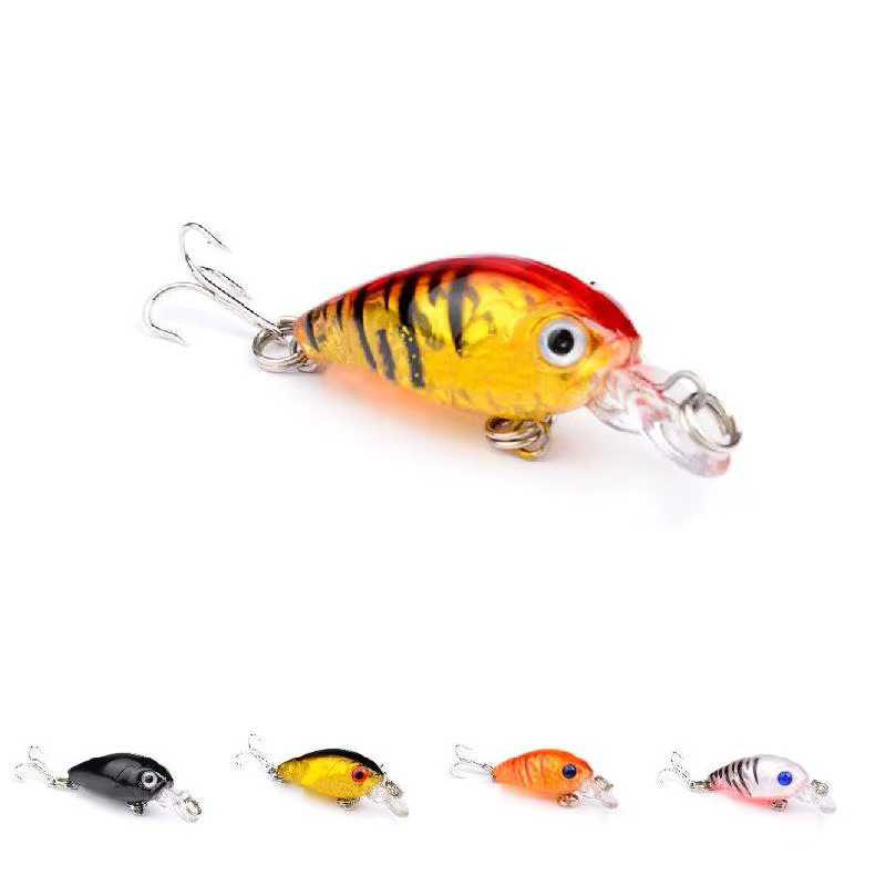 Crankbait para Lubina y Trucha – Señuelos con Anzuelos Afilados - imagen 4
