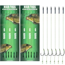 Anzuelos Pretados para Carpa – Hair Rig con Boilies Listo