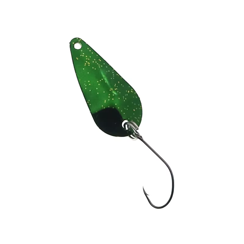 Cuchara giratoria de pesca con anzuelo afilado - imagen 4