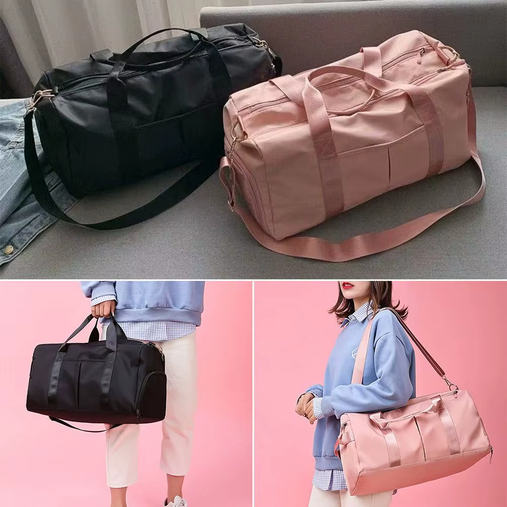Bolsa de viaje de lona deportiva alta calidad para gimnasio - imagen 4
