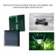 Paneles solares micro duraderos de mini celdas para proyectos DIY