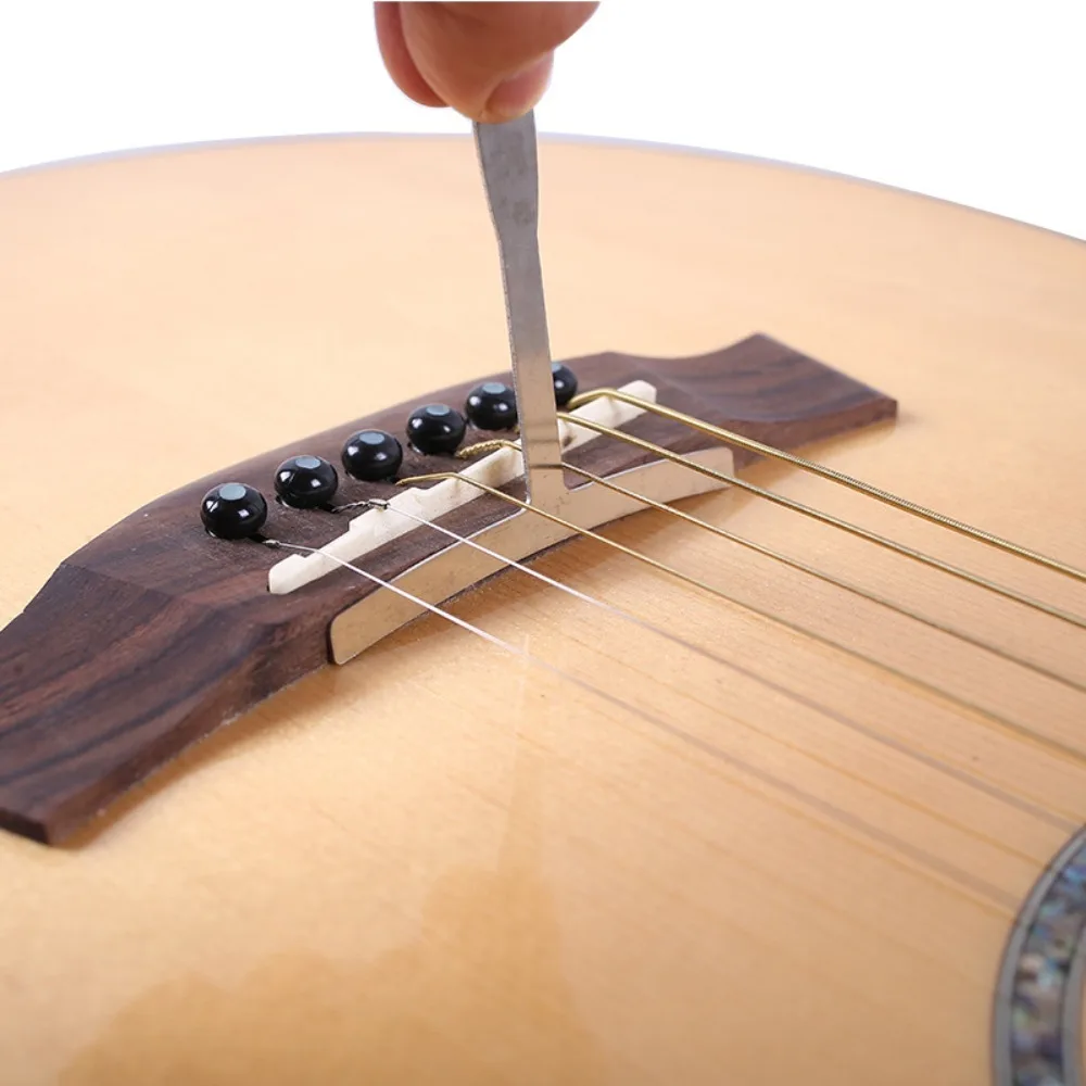 Medidor de radio de guitarra para diapasón y puente, herramienta - imagen 4