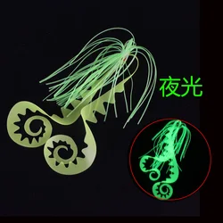 Ganchos de asistencia Kabura para Jigging Madai con faldas silicona