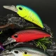 Crankbait flotante duro artificial para agua salada: lubina y lucio