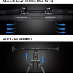 Soporte para cañas JSFUN extensible plegable – trípode