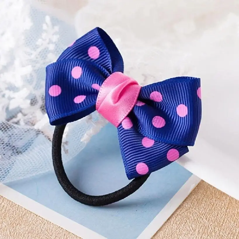 Lazos para el pelo bebé y niñas — diademas con moño - imagen 2