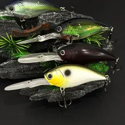 Crankbait flotante tipo minnow para pesca en agua salada