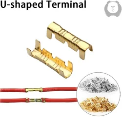 Terminal en U para insertos en frío con dientes pequeños