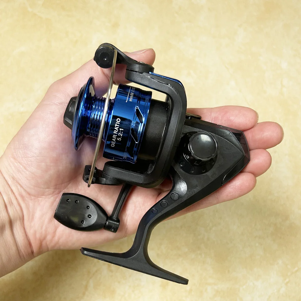 Carrete de Spinning 5.2:1 para Trolling – Plástico