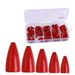 Pesas de pesca plomos bala para Texas Rigs en agua dulce y salada