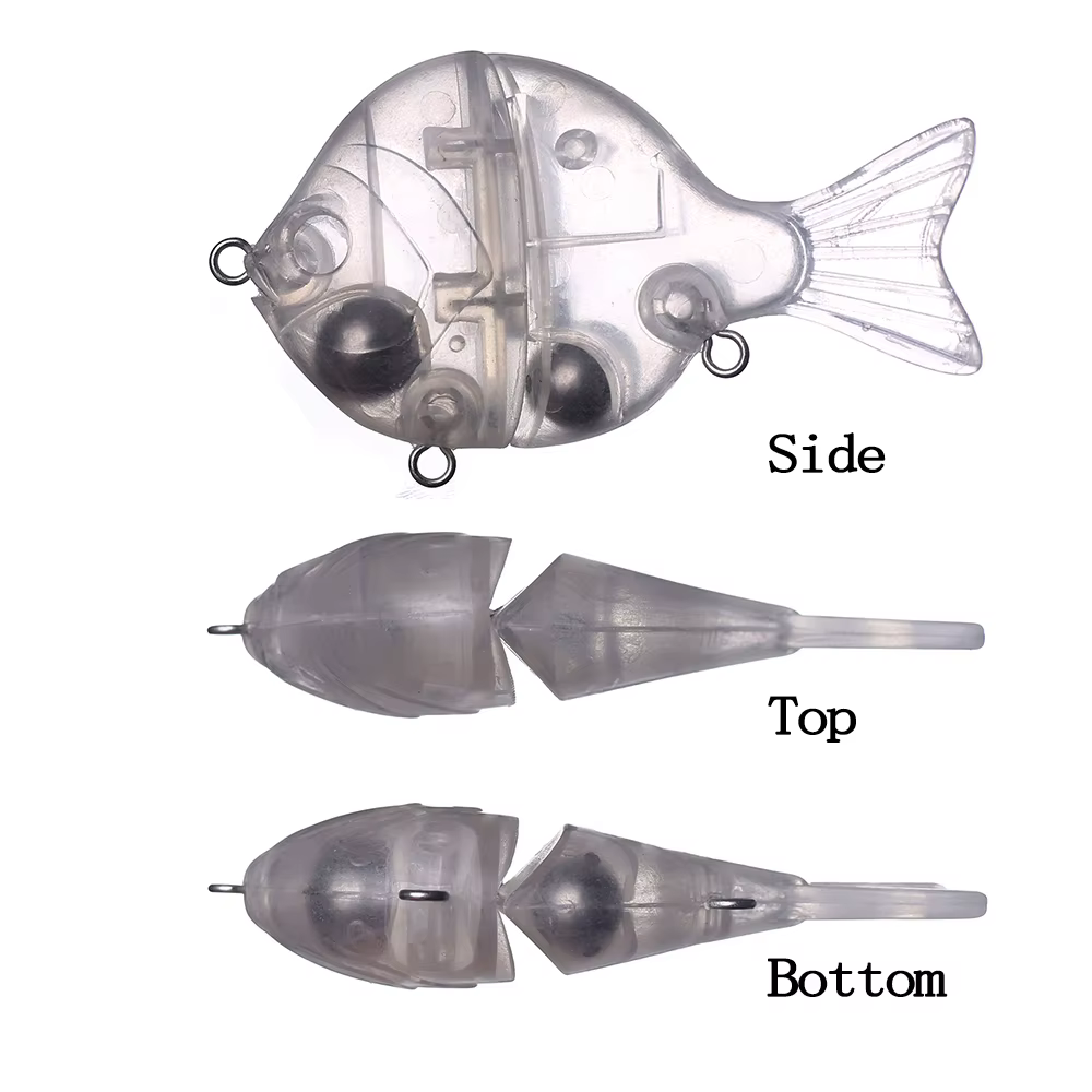 Swimbait Chan's Huang Glide – 9cm 33g Sonajero hundimiento Bluegill - imagen 2