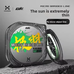 Línea trenzada PE ultraligera HISTAR GIU X8 superdelgada para pesca