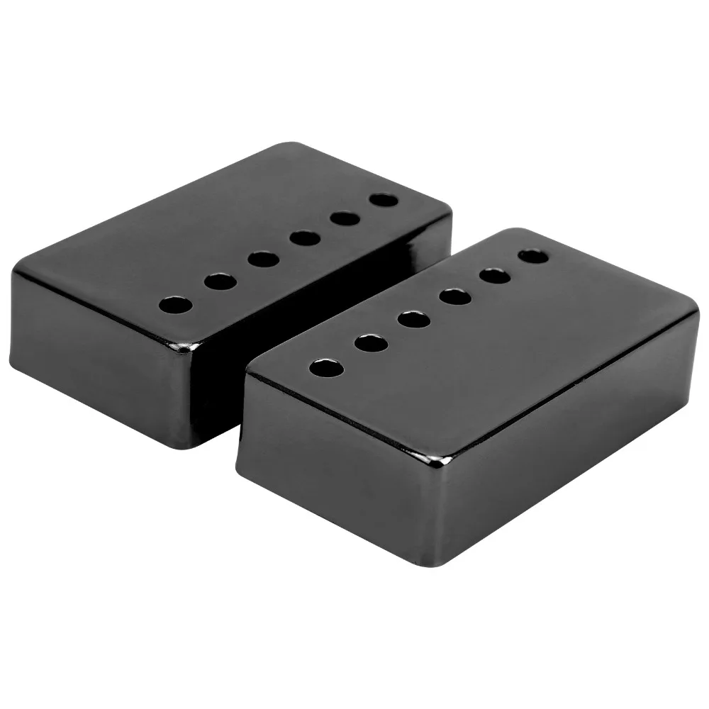 Cubiertas de latón para pastilla de guitarra – negro, oro y plata
