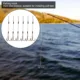 Anzuelos triples acero inoxidable con púas de barba y punta afilada