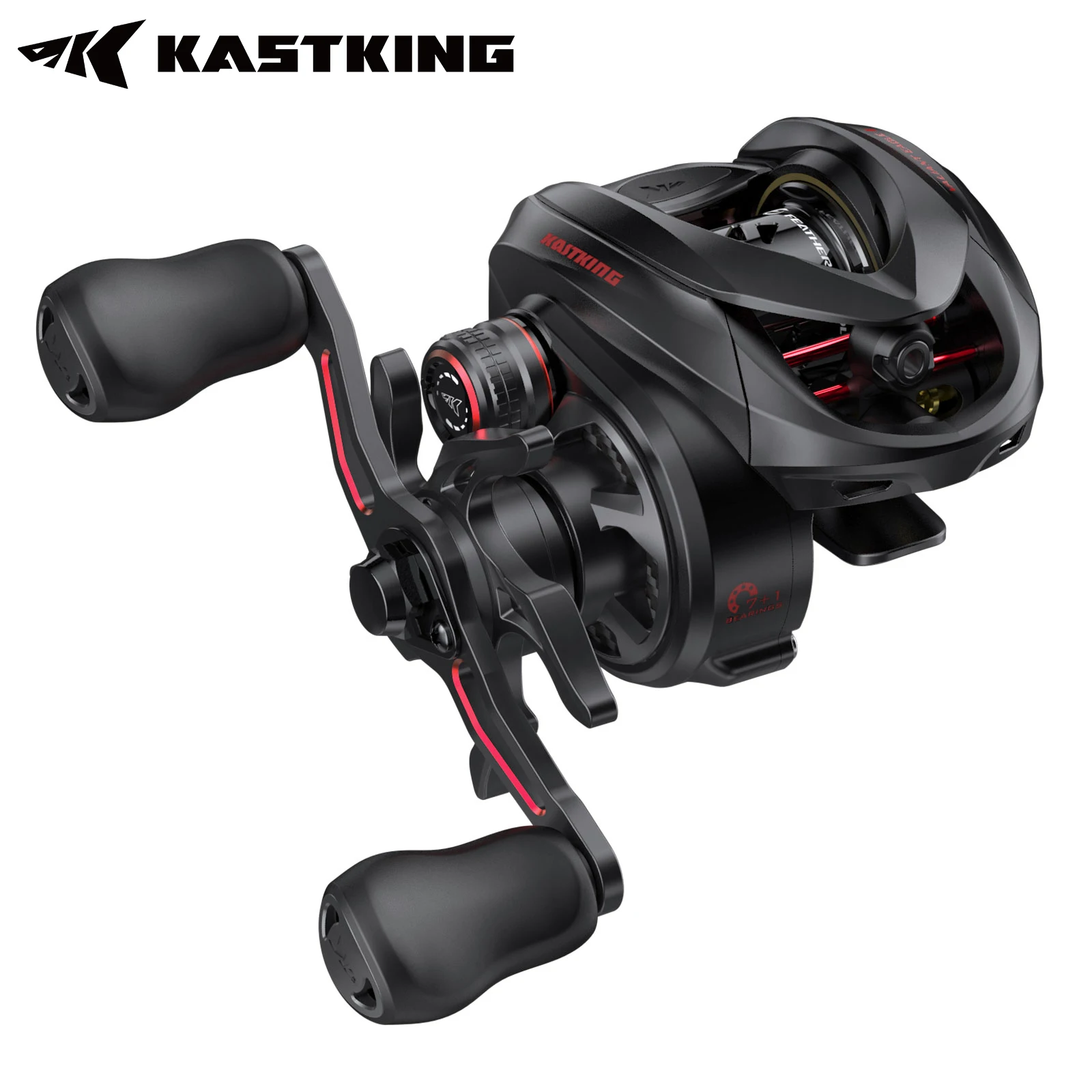 KastKing Valiant Eagle II carrete para lubina Bait Finesse - imagen 2