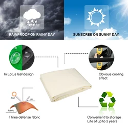 Shelter pesca impermeable 2x3m – Protección solar y lluvia extensible
