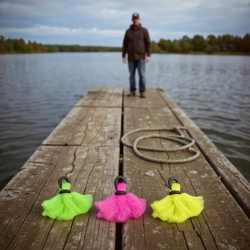 Flotadores de pesca con mosca de alta visibilidad y anzuelo - imagen 5
