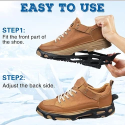 Crampones de hielo para pesca con agarre seguro