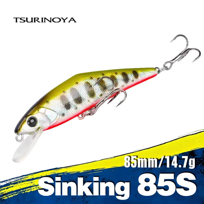 Tsurinoya 85S Jerkbait Sinkin lento 85mm lubina y trucha
