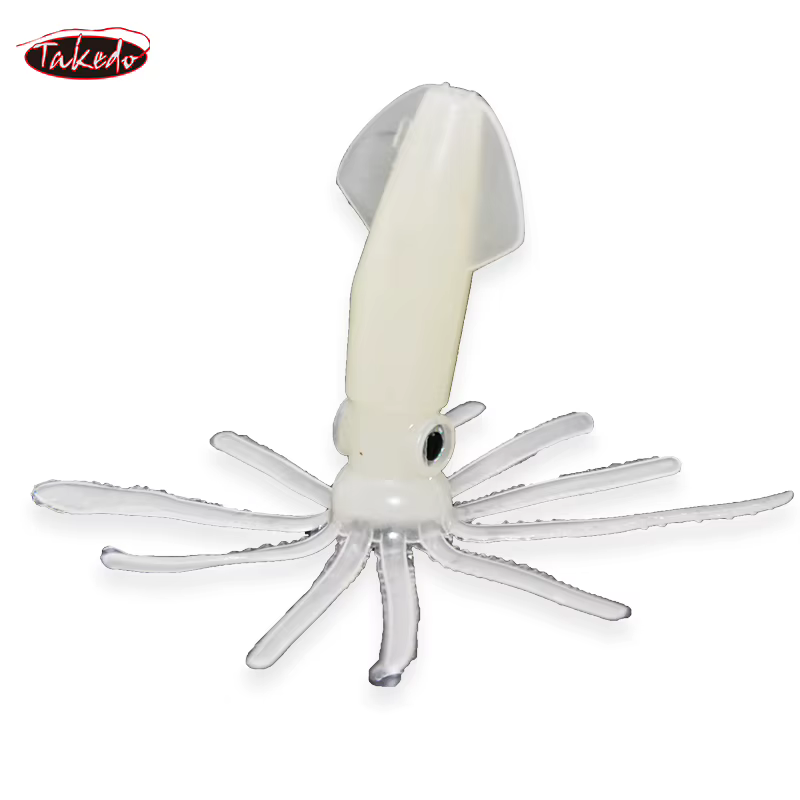 TAKEDO – Señuelo blando de calamar multicolor para pesca en mar - imagen 2