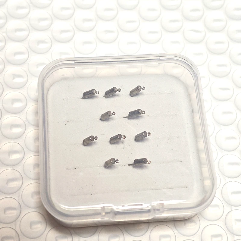 Señuelos de tungsteno para pesca en hielo con anzuelos duraderos - imagen 3