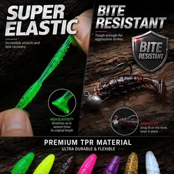 Señuelos blandos para trucha: vinilo, swimbait y jig