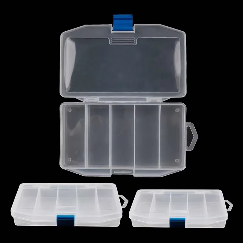 Caja de Pesca Multi-Compartimentos para Señuelos y Anzuelos - imagen 4
