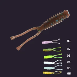 Señuelo Rockfish Ajing 40mm cola doble wobbler marisco