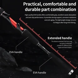 Caña de Pescar Ecooda Raft con Doble Punta – Resistente y Práctica