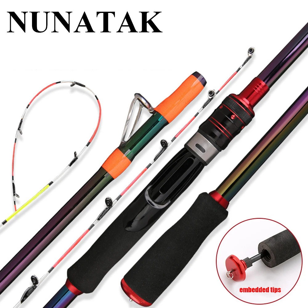 Caña ultraligera spinning NUNATAK UL con punteras sensibles